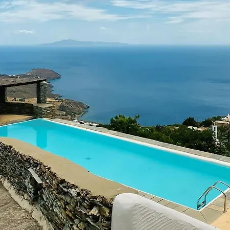 Stylish Stone House With Pool - Aprovato, Andros Holiday home Aprovaton